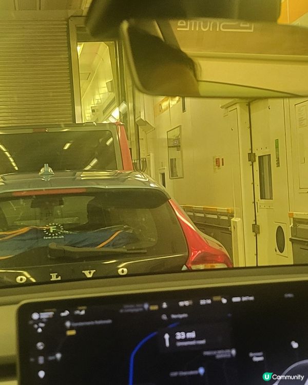 英法隧道加萊往巴黎段+列車內望