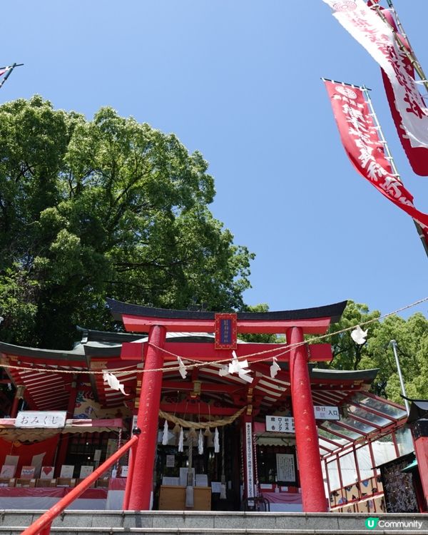 熊本景點推介⛩️熊本城白髭稻荷神社