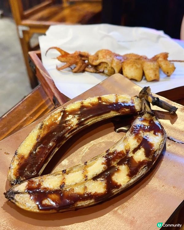 燒海鮮 x 燒香蕉 ♥ 大隻又惹味！►尖沙咀川味王