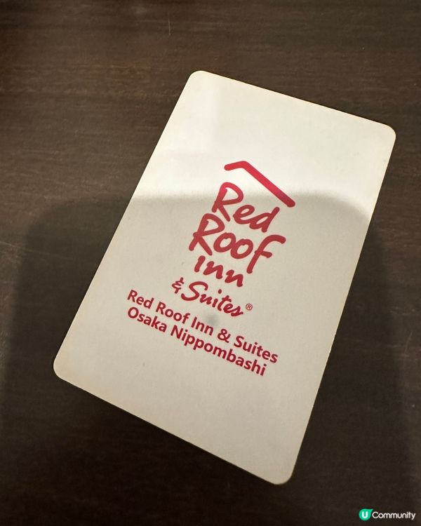 大阪之遊Day 1 -紅色屋頂&套房 - 大阪難波日本橋