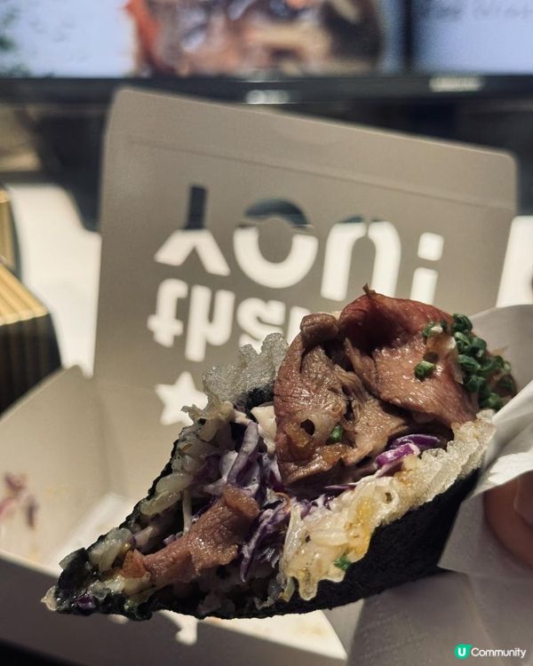 全港首創和牛Taco Sushi 🥰👍🏻