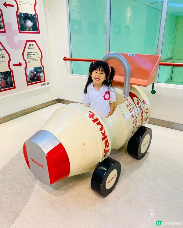 參觀益力多工場