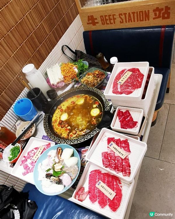 任食海鮮美國和牛火鍋