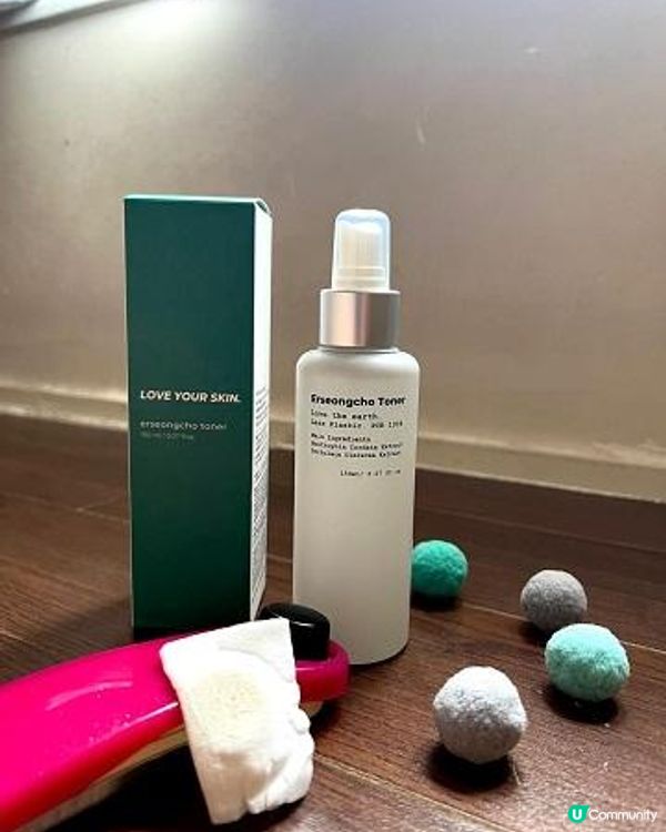 [產品。分享。韓Heynature 魚腥草爽膚水 潔面儀新寵，刷新我對韓品新觀！