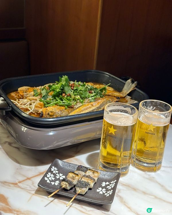 勁大條烤魚$298🌶️買一送一日本啤酒🍻