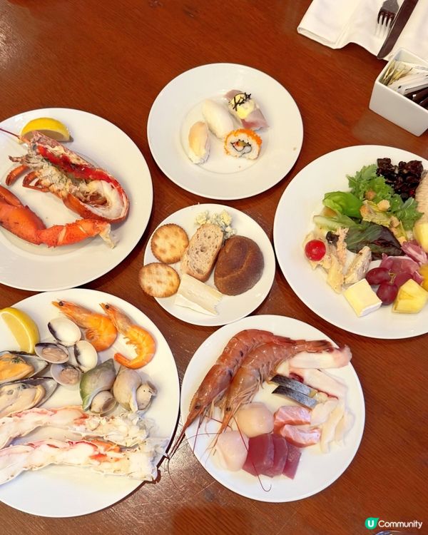 充滿海水味嘅自助餐！