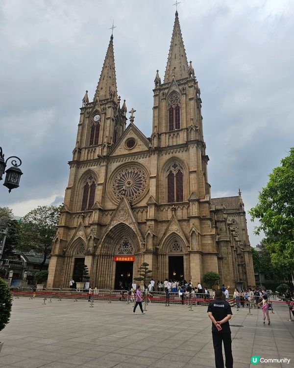 🚄坐高鐵。遊廣州⛪聖心大教堂