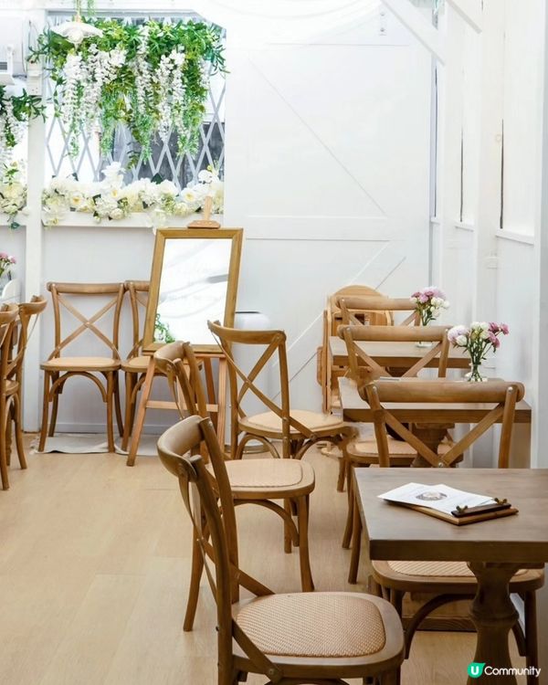 元朗最新日光咖啡店🌸唯美花花餃子伴咖啡