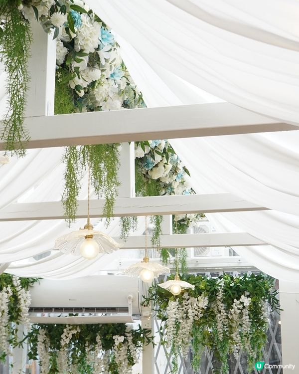 元朗最新日光咖啡店🌸唯美花花餃子伴咖啡