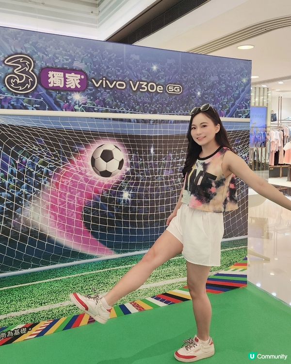 3HK X vivo V30e 5G體驗活動⚽️