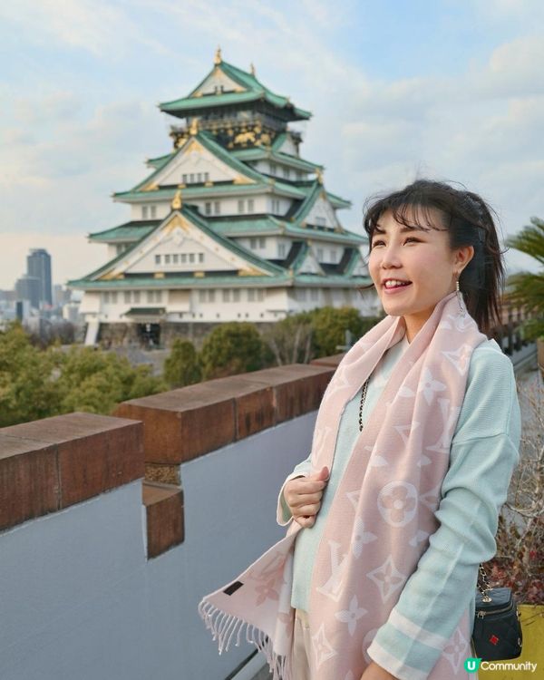 懷念那天望著大阪城的下午茶🫖🎌 