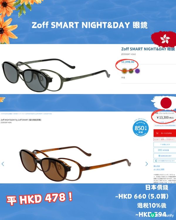 日本平買太陽眼鏡攻略😎日本VS香港價錢‼️平超過$1000😱