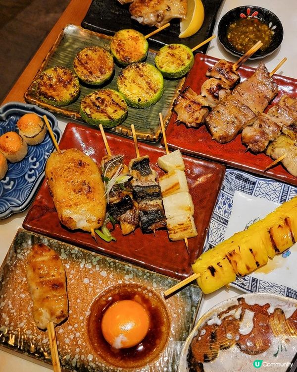 荃灣新開惹味串燒店款式極多