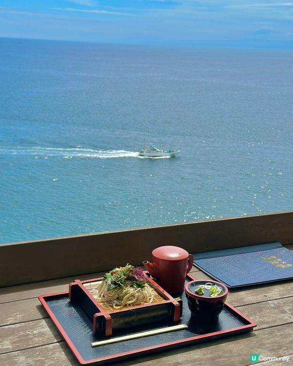 🇯🇵鎌倉江之島｜一邊看海一邊用餐🍜
