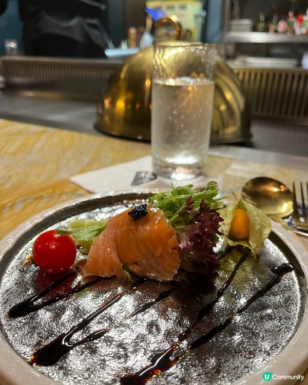 ✨充滿神秘氣息，omakase鐵板燒