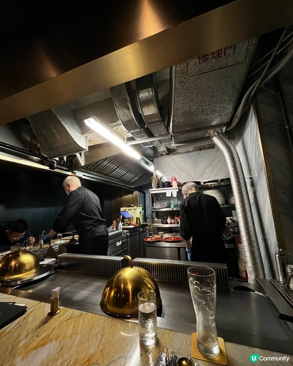 ✨充滿神秘氣息，omakase鐵板燒