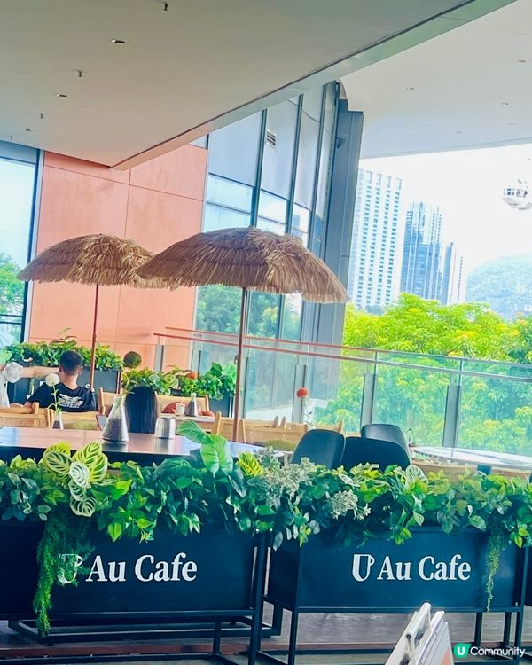 共聚Au Cafe，爸爸食件cake🧁Au Cafe歡樂港灣