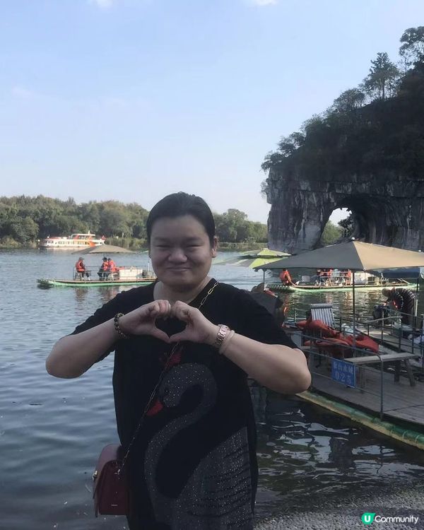 遊桂林，陽朔象鼻山和掃街