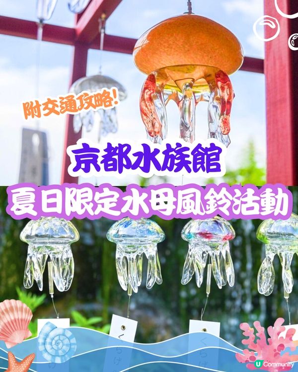 日本京都水母風鈴活動回歸！🪼