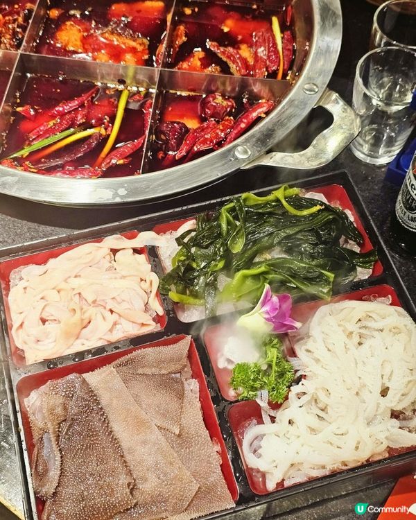 📍深圳必吃～百變蝦滑。憨孃孃重慶老火鍋🔥