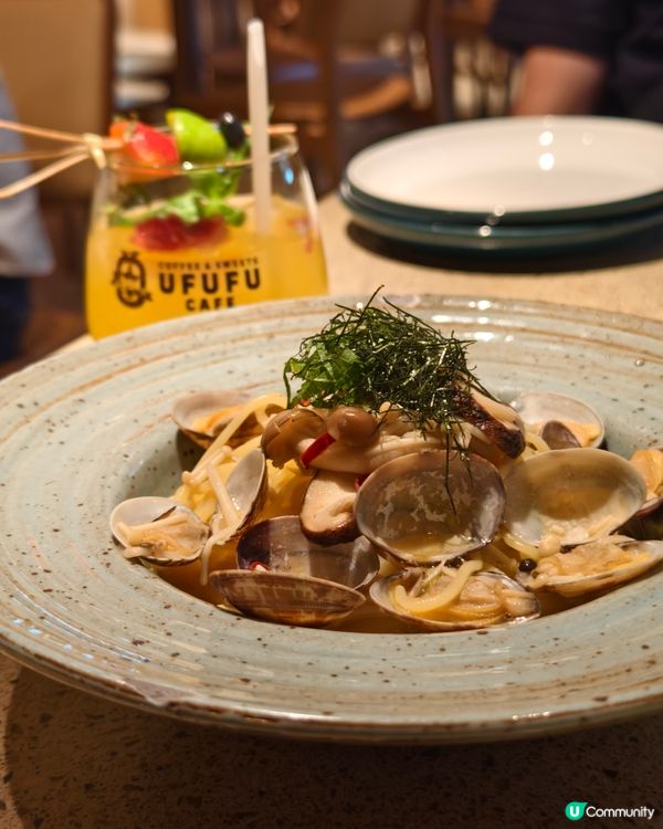 必點富咸香味的博多明太子pizza