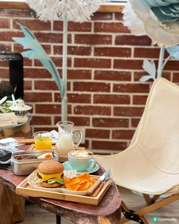 [香港] 休閒露營⛺️風嘅樓上咖啡店☕️Corner Cafe 