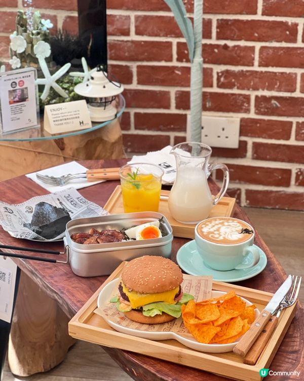 [香港] 休閒露營⛺️風嘅樓上咖啡店☕️Corner Cafe 