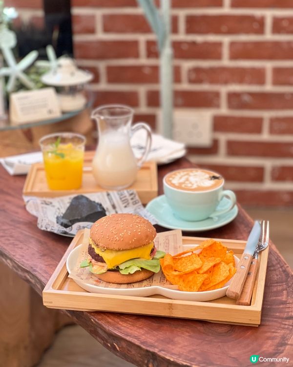 [香港] 休閒露營⛺️風嘅樓上咖啡店☕️Corner Cafe 