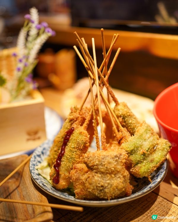 銅鑼灣主打大阪炸串居酒屋