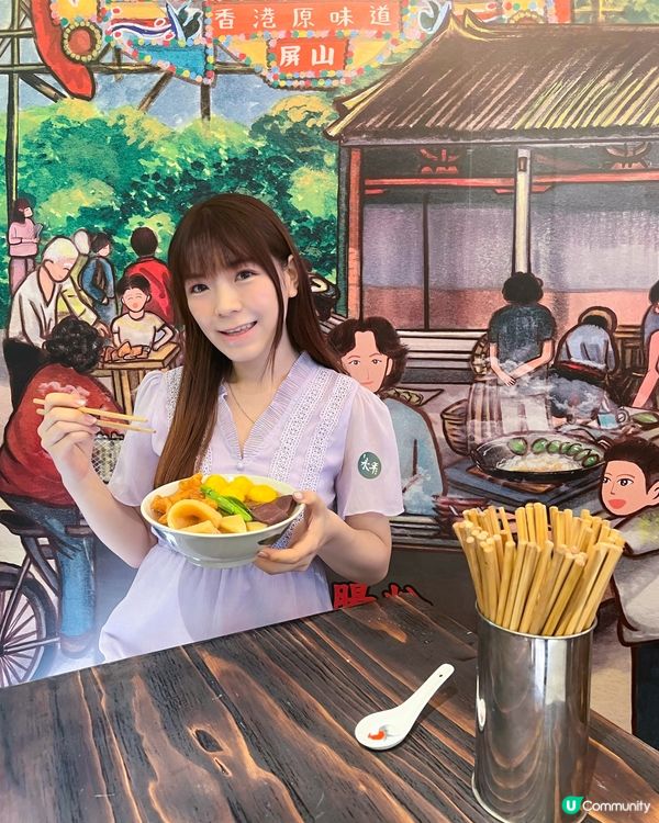 懷舊車仔檔+舊香港的場景@永年士多