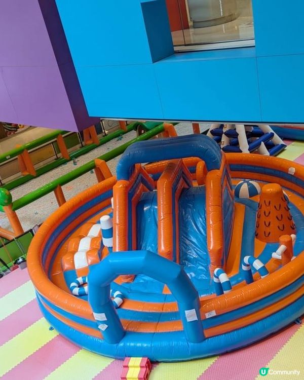 免費玩充氣彈床波波池&沙池 - D.Park 愉景新城