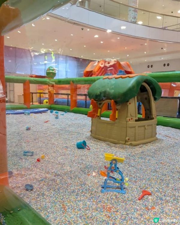 免費玩充氣彈床波波池&沙池 - D.Park 愉景新城