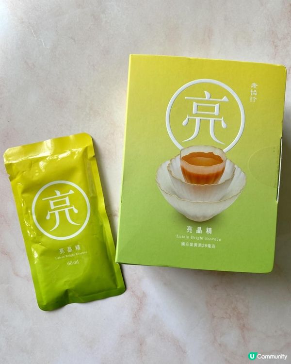 老協珍亮晶精，每日補充葉黃素高達28mg，亮眼護目好幫手