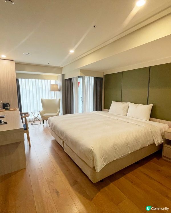 [台中住宿推薦] 中區 | 葉綠宿．茶覺旅：火車站旁高質住宿 房間寬敞舒適