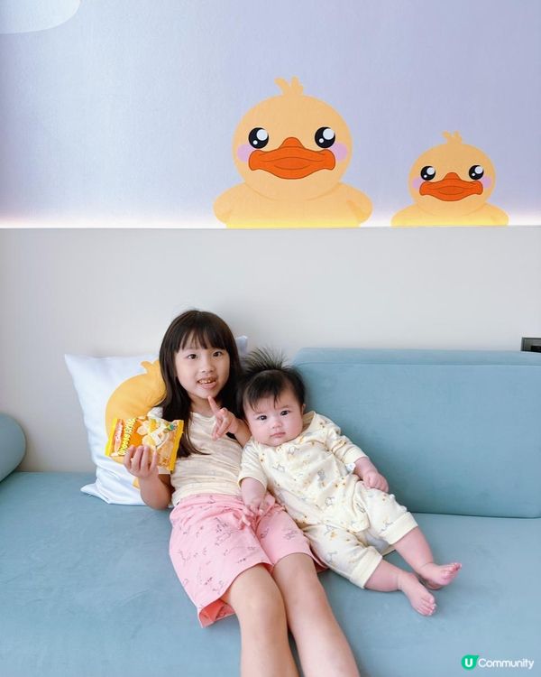 珠海親子遊鴨仔主題酒店房
