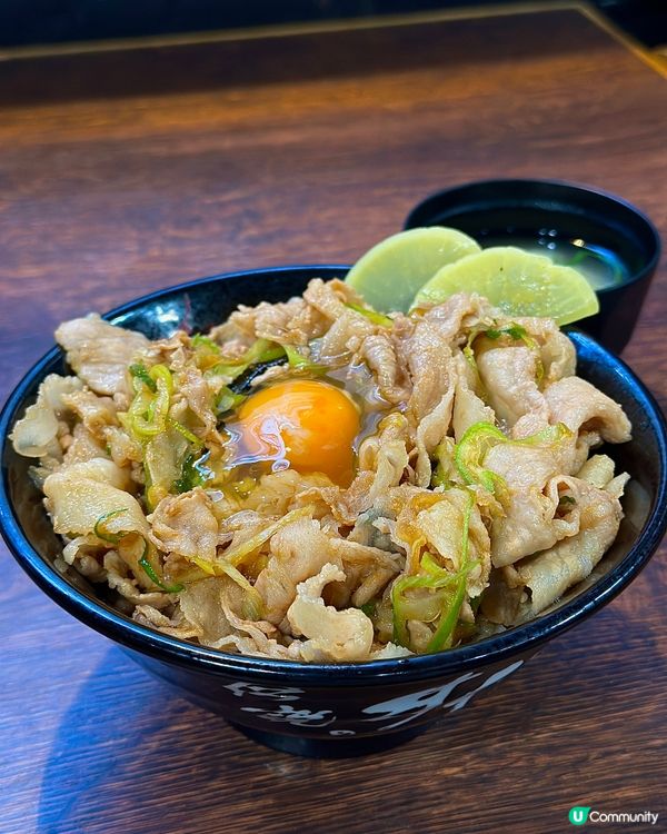 【生蛋秘製醬油䐁肉飯】