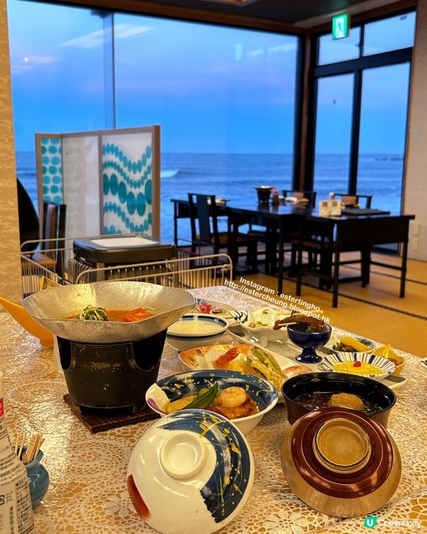 東京近郊 💕 銚子。犬吠埼潮の湯温泉🍱 好豐富嘅日式會席理