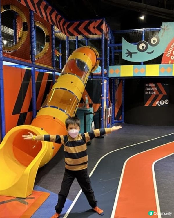 【 以體育為主題的大型室內遊樂場 】