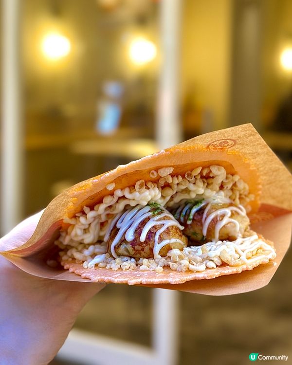 🎌必食【仙貝章魚燒】