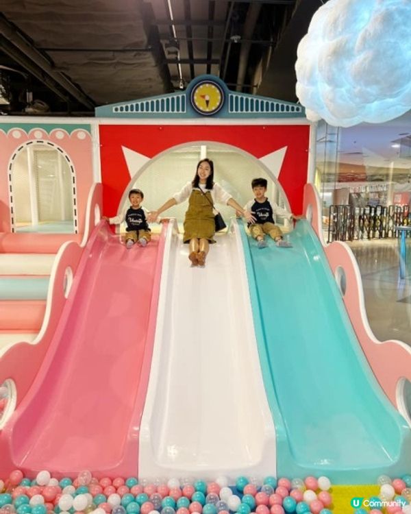 【 超開揚又多野玩的兒童室內遊戲室 】