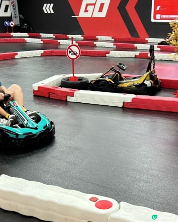 【 筍崗玩樂一天遊。體驗兒童版室内卡丁車 】