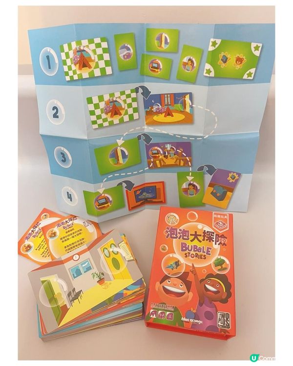 【益智好玩親子board game推介】泡泡大探險 Bubble Stories