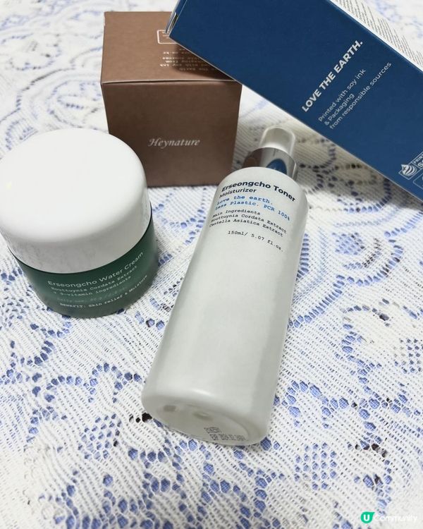 護膚日常：溫和保濕、舒緩鎮靜