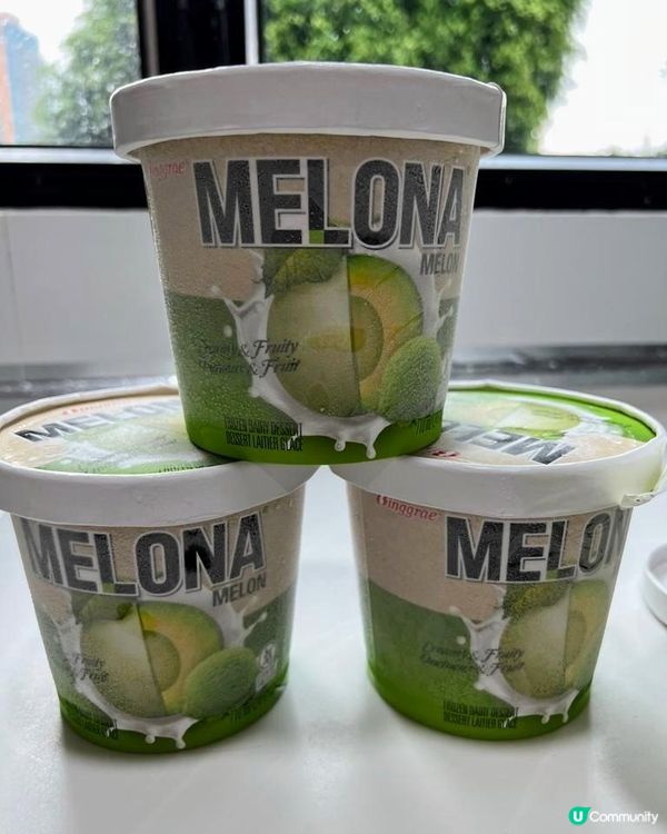 【Melona🍈蜜瓜味家庭裝雪糕】