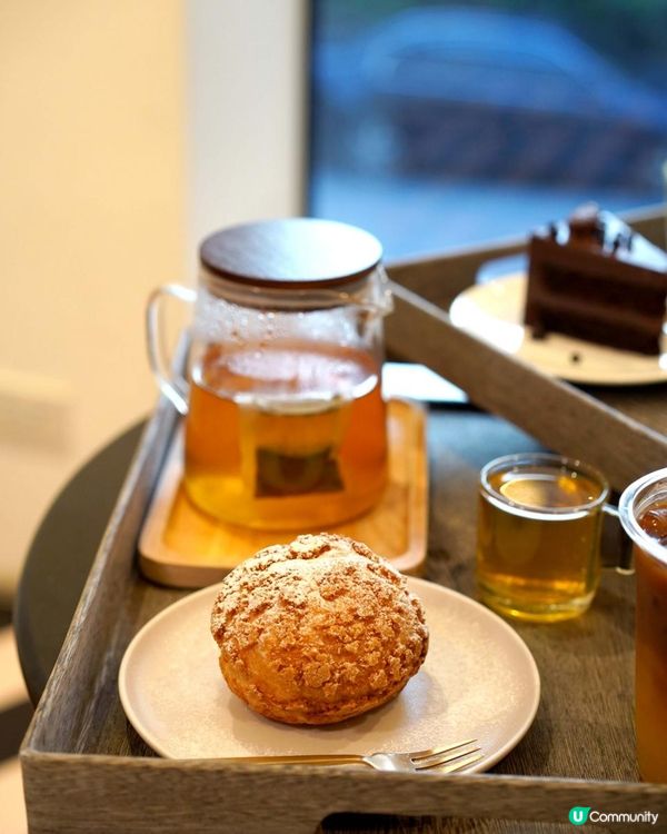 淑女風格打卡CAFE【MORESTTO】美味爆餡脆皮泡芙 橘子咖啡