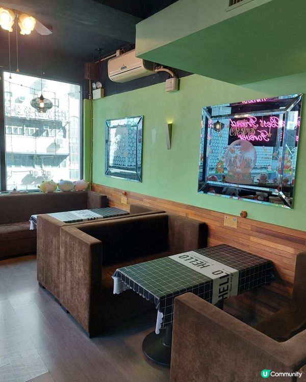 【5% Cafe 】 旺角| 超適合朋友聚會的樓上cafe