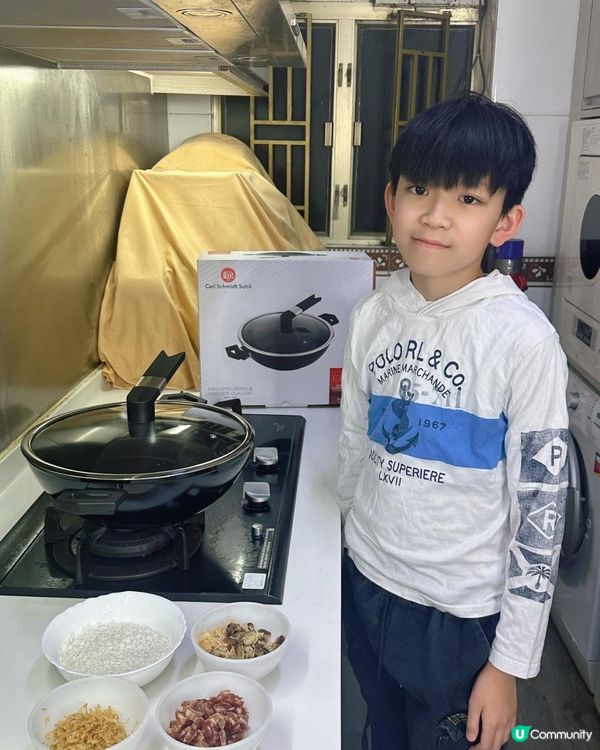 卡爾牌新鑊入手x生炒糯米飯