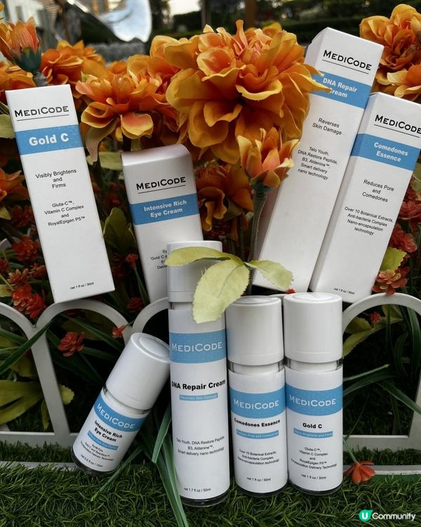 新加坡的尊貴醫學護膚品牌MEDICODE👍😍