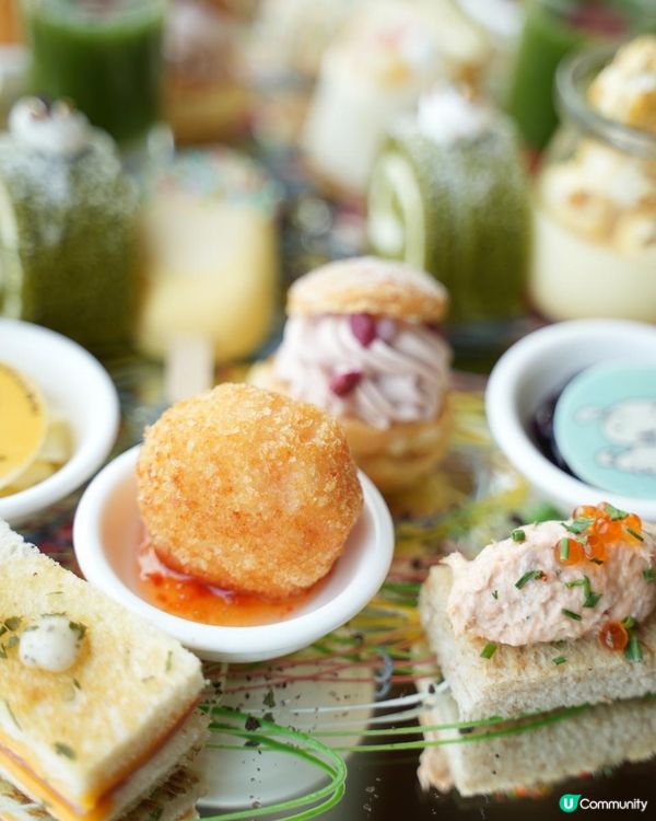 香港愉景灣酒店~下午茶(蠟筆小新主題)