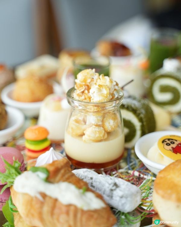 香港愉景灣酒店~下午茶(蠟筆小新主題)